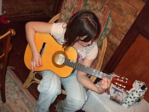 Aged 19, when I started to get to grips with the guitar 
